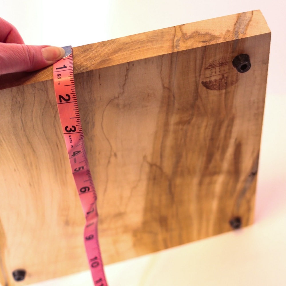 Handmade Maple Cutting Board – “Choppin’ Broccoli” – Solid Hardwood - Picture 5 of 5